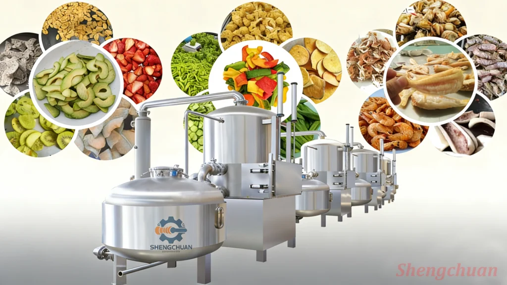 banana vacuum frying machine