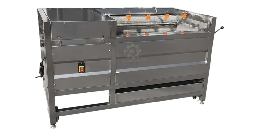 brush peeling machine