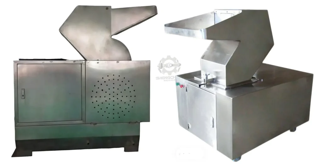 Pet food bone crusher