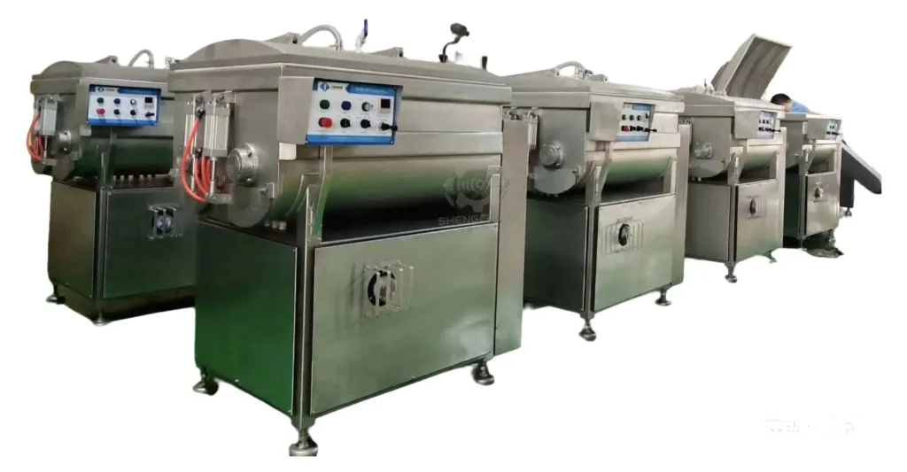 Small Stainless Steel Vacuum Meat Mixer