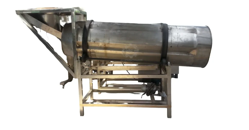 single drum seasoning machine